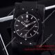 Best Hublot Geneve Rose Gold 41mm Black Dial Black Rubber Band Copy Watch(2)_th.jpg